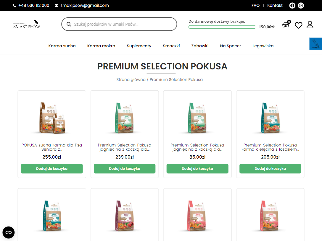 Pokusa Premium Selection – jak wybrać karmę dopasowaną do potrzeb psa?