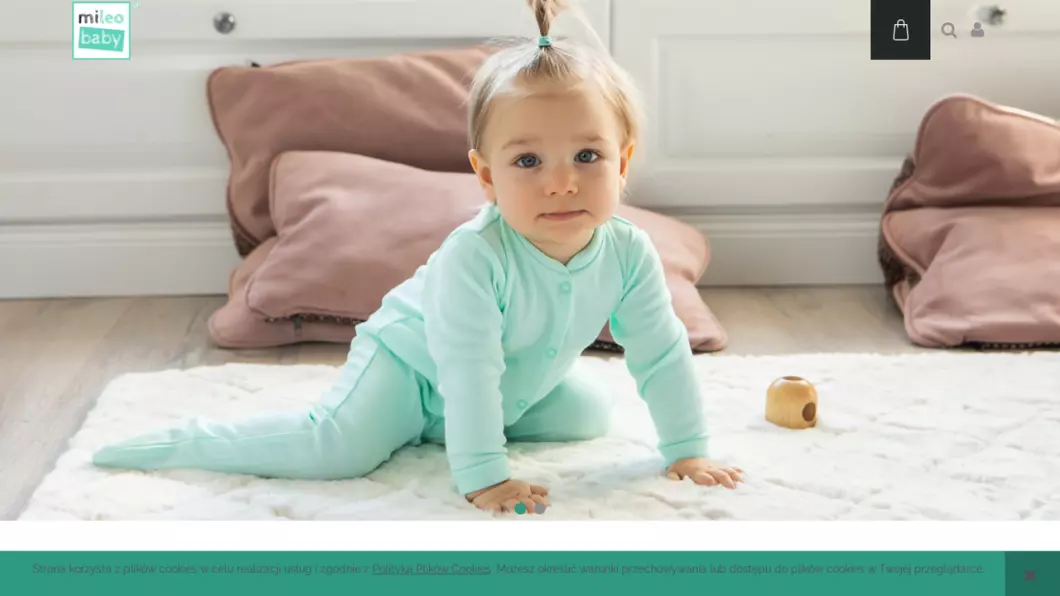 Ubranka dla niemowląt - MiLeo Baby - podgląd